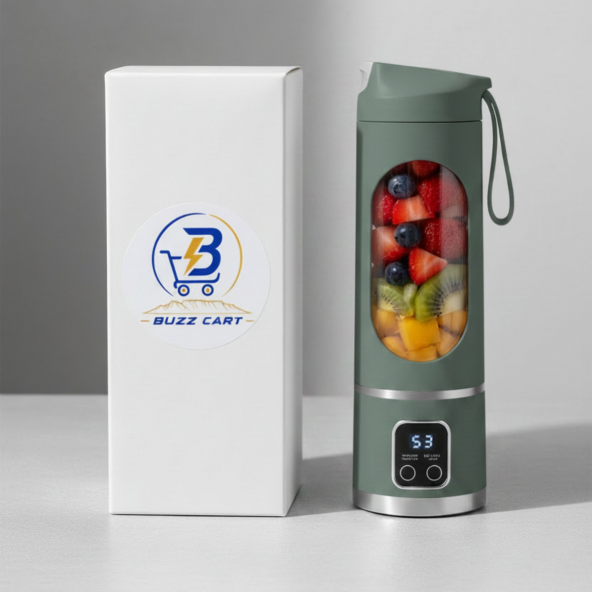 BuzzCart™ BlendGo Pro Portable Blender & Juicer