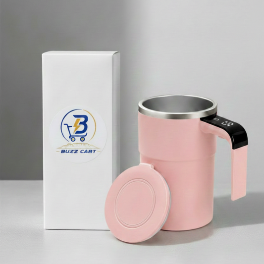 BuzzCart™ Self-Stirring Smart Mug