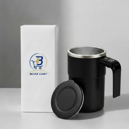 BuzzCart™ Self-Stirring Smart Mug