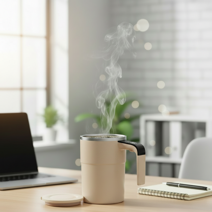 BuzzCart™ Self-Stirring Smart Mug
