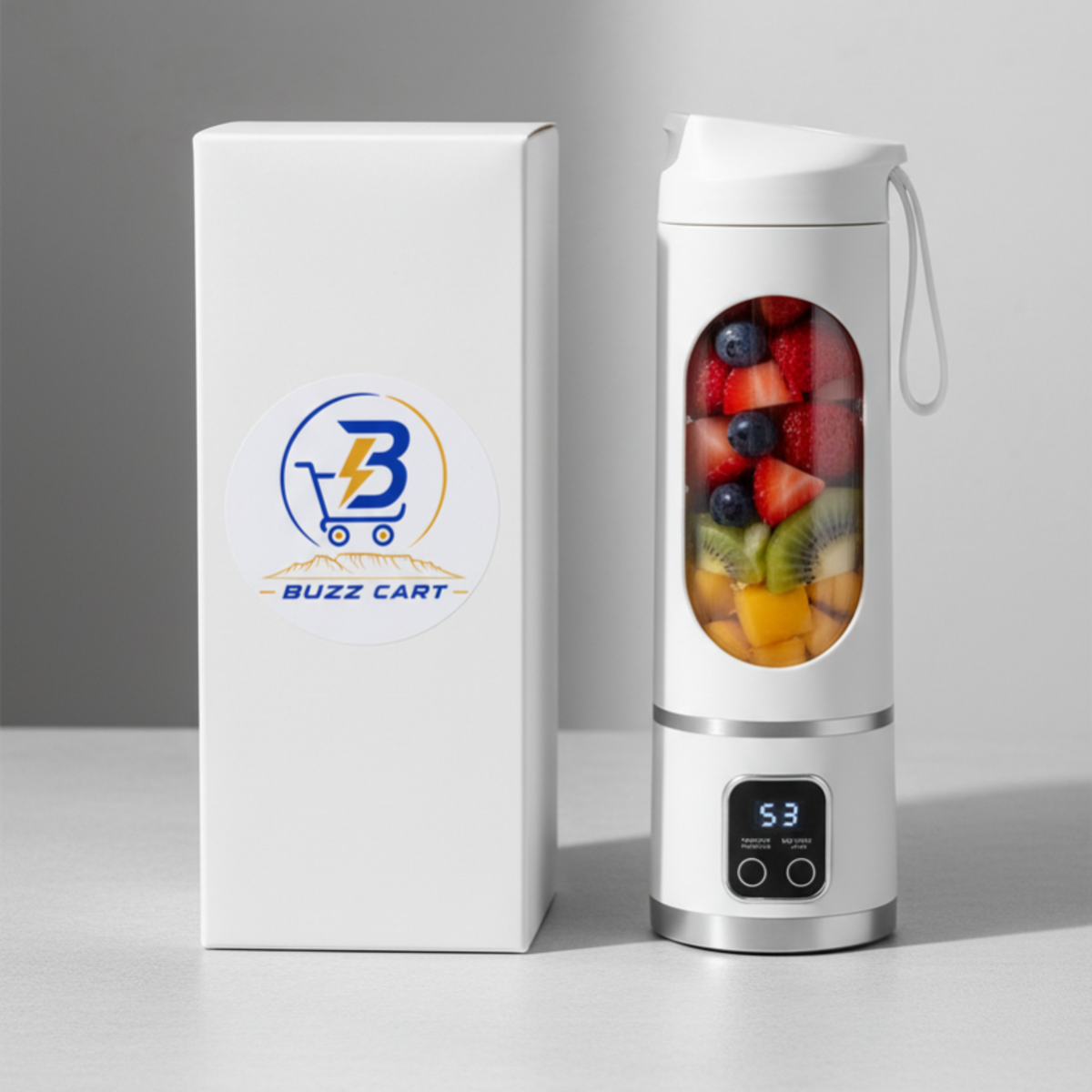 BuzzCart™ BlendGo Pro Portable Blender & Juicer