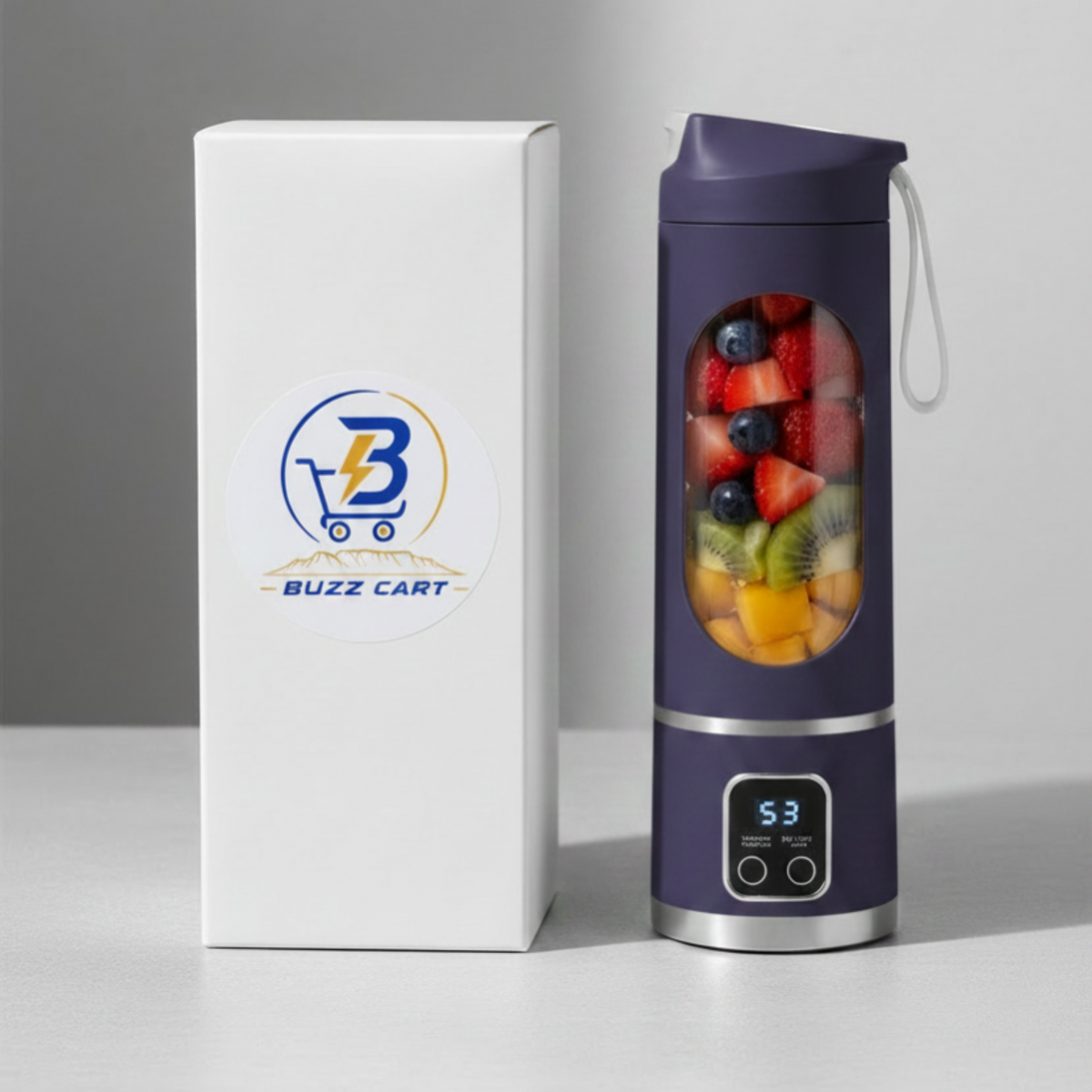 BuzzCart™ BlendGo Pro Portable Blender & Juicer